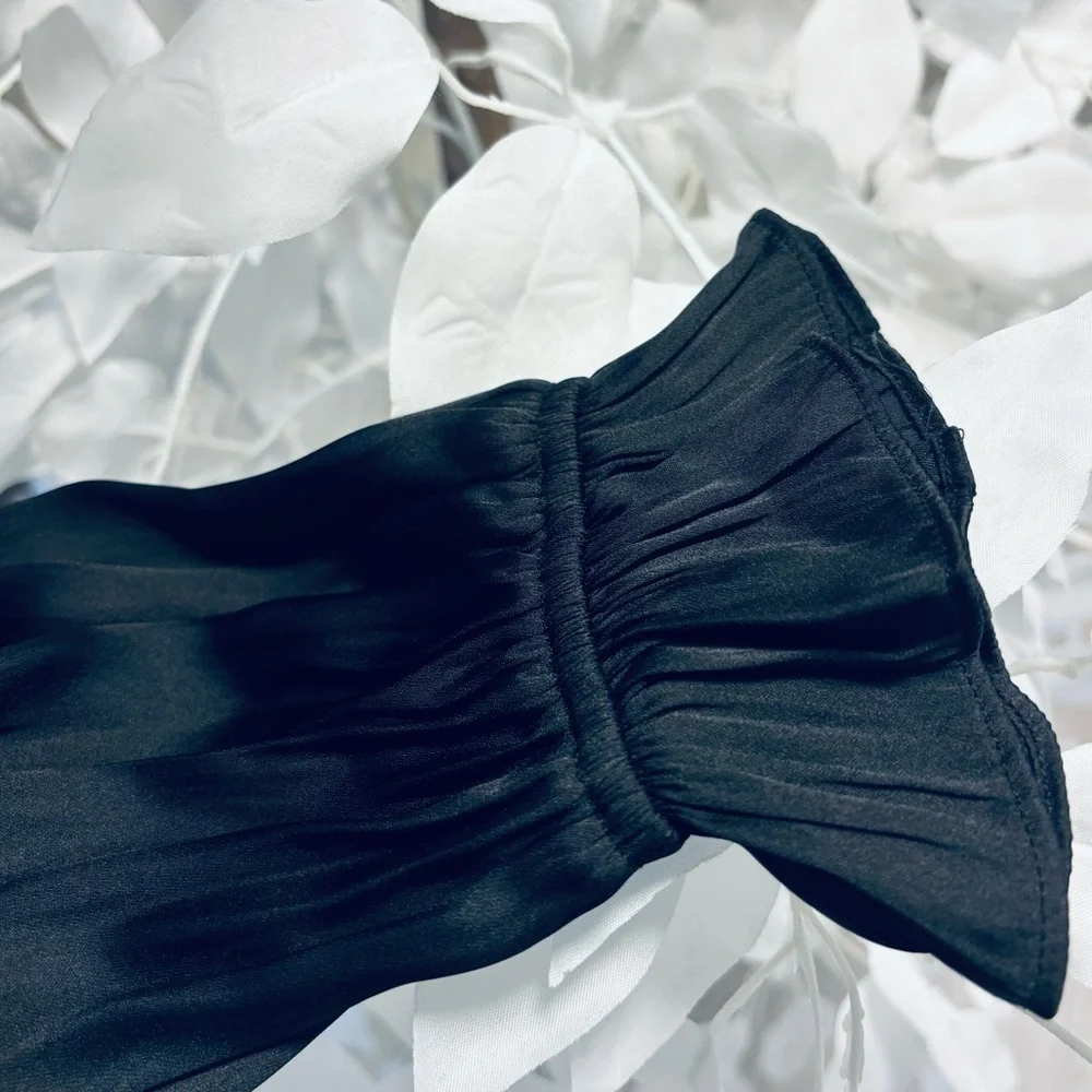 The Kooples Elegant Black Women's Blouse, Size L. Retail $215. NWT - Picture 7 of 11